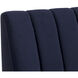 Kosovo Brown / Abbington Navy Banquette